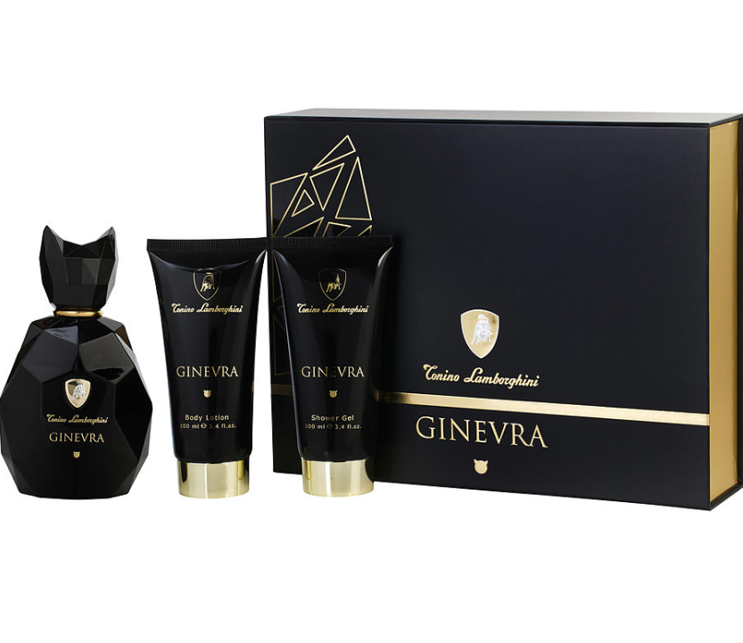Tonino Lamborghini Ginevra Black Panther Gift Set Fragrances
