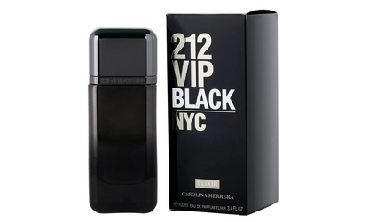 Carolina Herrera 212 VIP Black Elixir EDP 3.4 Fl. Oz.