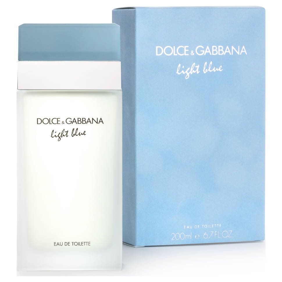Dolce and Gabbana Light Blue Eau de Toilette Women 200 mL product photograph