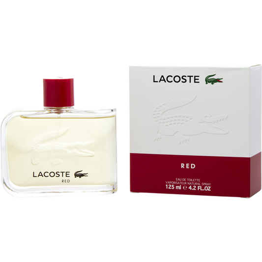 Lacoste Red Style In Play EDT for Men 4.2 oz (125 mL)