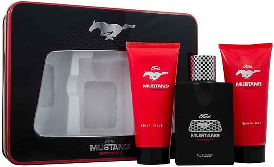 Mustang Sport 3-Piece EDT Gift Set for Men