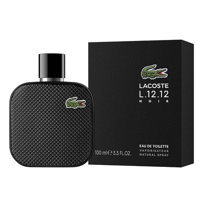 Lacoste L.12.12 Noir Eau de Toilette for Men 100 mL fragrance image