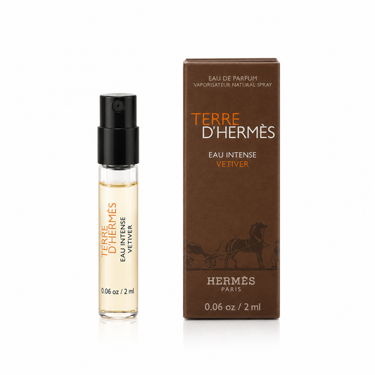 Hermes Terre d'Hermes Eau Intense Vetiver EDP Spray Vial for Men 0.06 oz