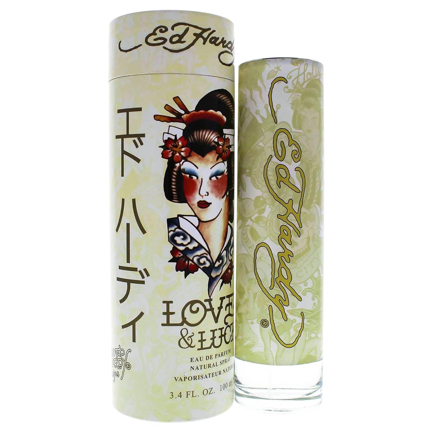 ED Hardy Love & Luck EDT 3.4 Fl.Oz