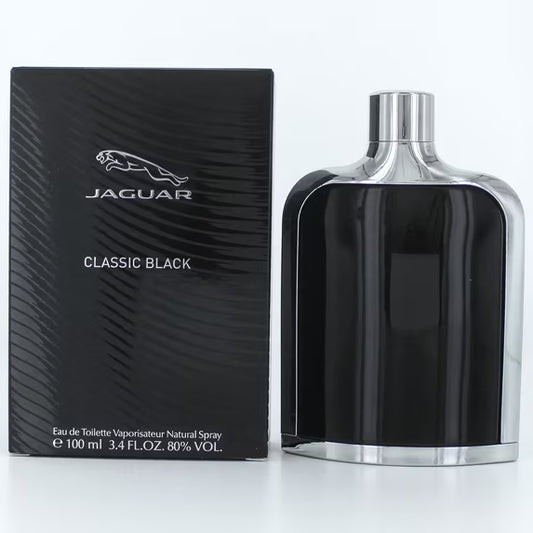 Jaguar Classic Black EDT for Men 3.4 oz (100 mL)
