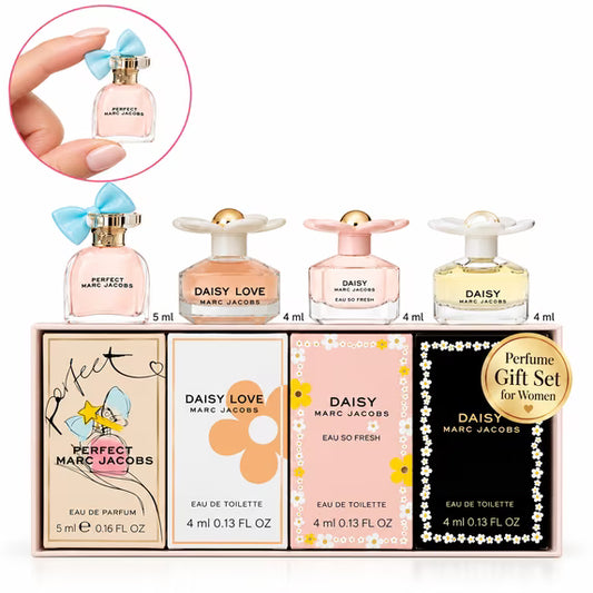 Marc Jacobs 4-Piece Mini Fragrance Gift Set for Women