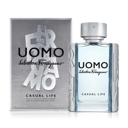 Salvatore Ferragamo Uomo Casual Life EDT 3.4 Fl.Oz