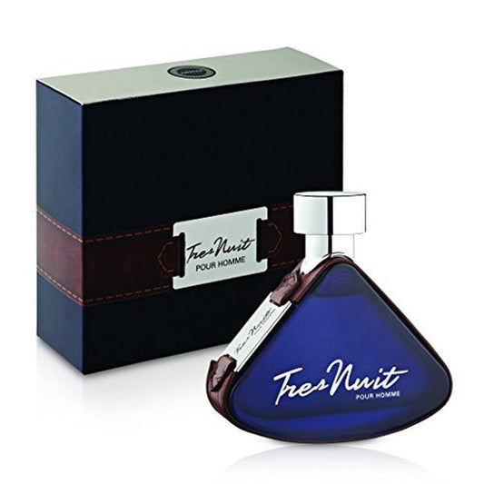 Armaf Tres Nuit Pour Homme Eau de Toilette 3.4 oz spray bottle with retail box