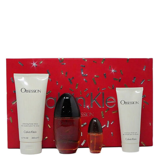 Calvin Klein Ladies Obsession Gift Set Fragrances