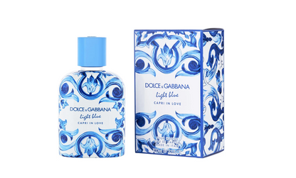 Dolce & Gabbana Light Blue Capri in Love U EDP 3.3 Fl. Oz.