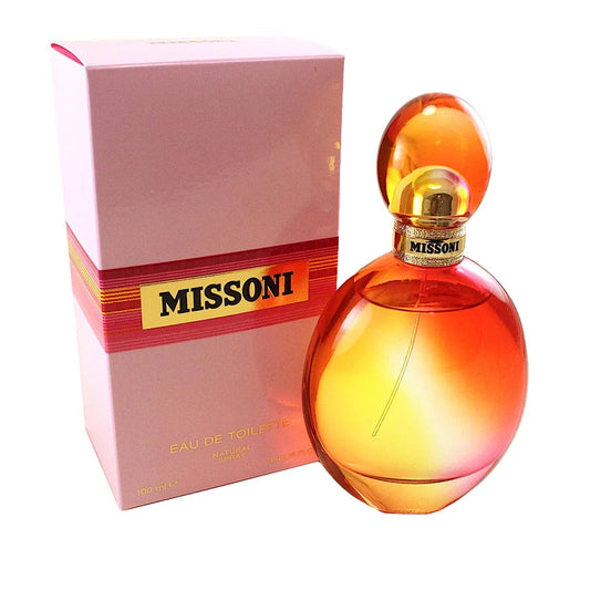 Missoni EDT for Women 3.4 oz (100 mL) bottle with pink box