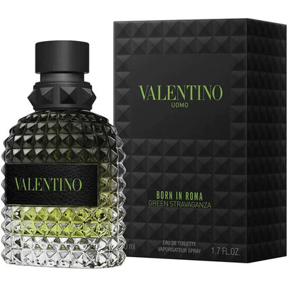 Valentino Garavani Men's Born in Roma Green Stravaganza EDT Spray