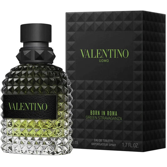 Valentino Garavani Men's Born in Roma Green Stravaganza EDT Spray